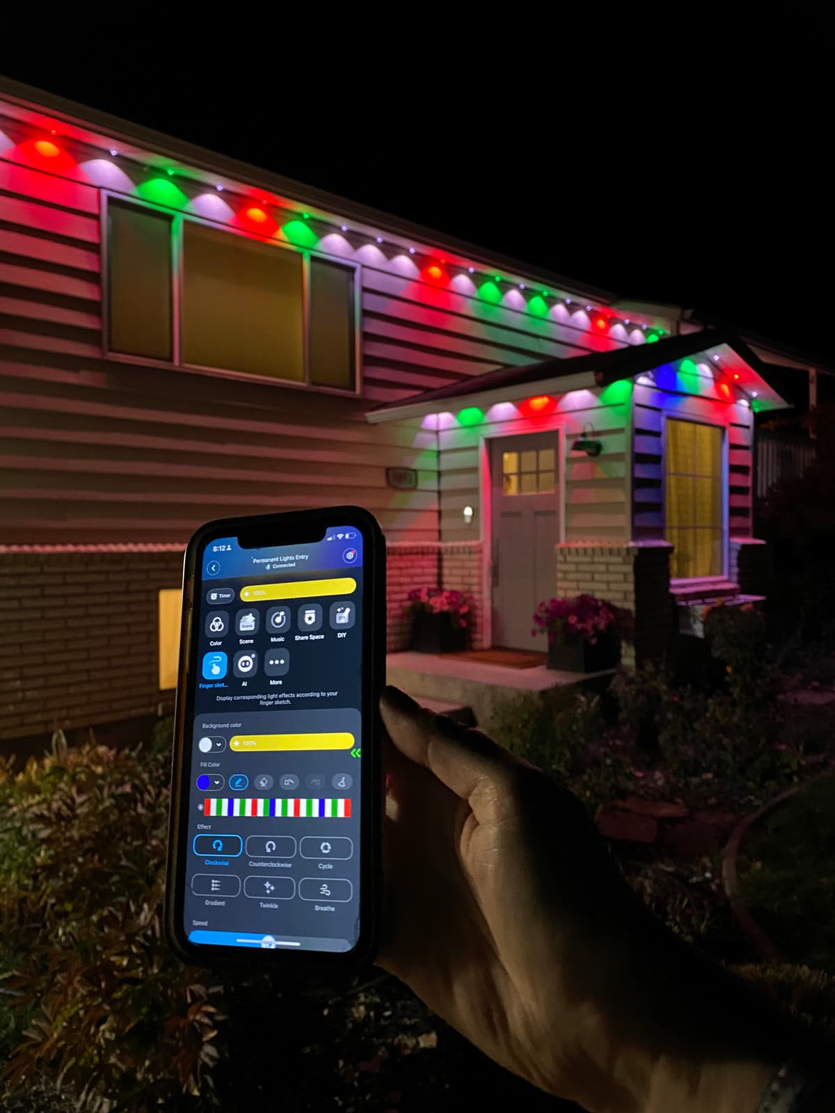 app controlled house lights DIY