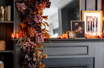Fall Mantel Decor