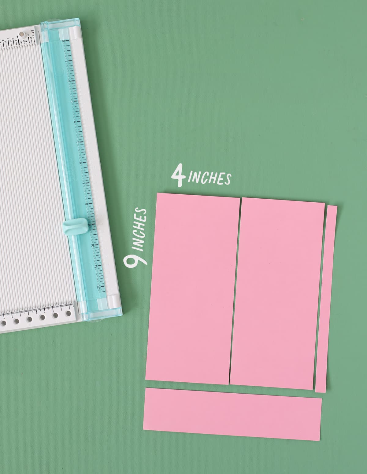 size to cut paper for accordion fold paper christmas trees