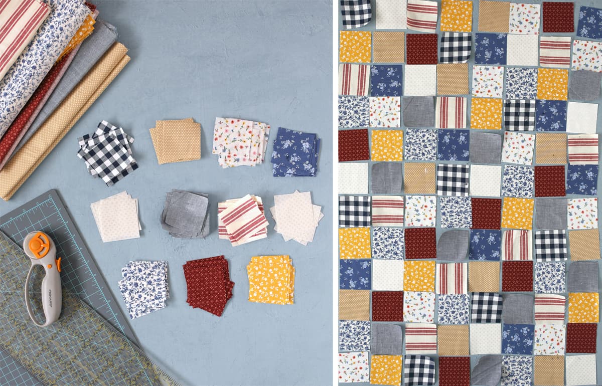 quilt idea from hobby lobby