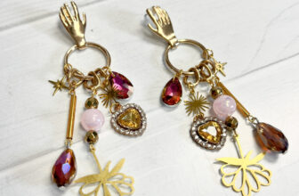 Charm earrings for a charming new year!